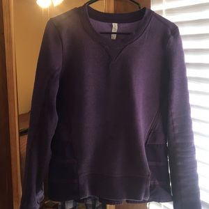 Size 8 Ruffled Up Lululemon Crewneck Pullover